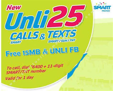 Smart Unli Call and Text Promos Are Still Available, .